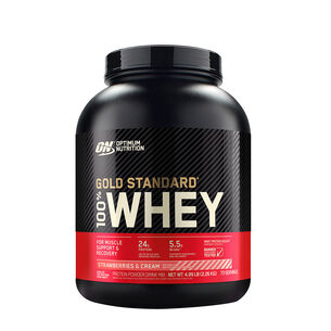 Gold Standard 100% Whey&trade; - Strawberries and Cream &#40;73 Servings&#41; Strawberries and Cream | GNC